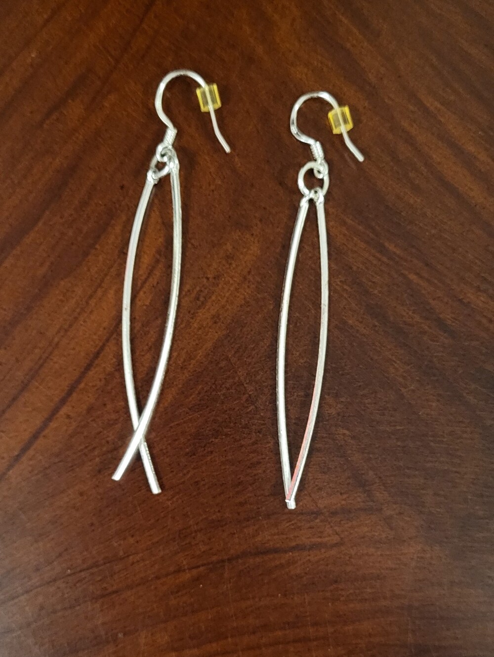 Minimalist Sterling Silver Dangle Earrings - Women Jewelry